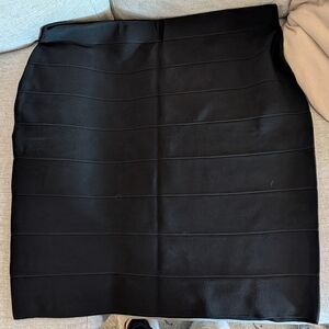 Lane Bryant Black Pencil Skirt